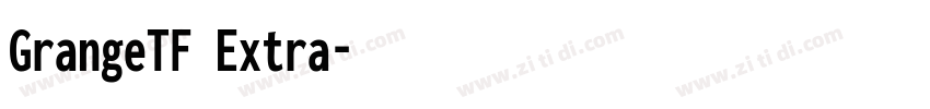 GrangeTF Extra字体转换